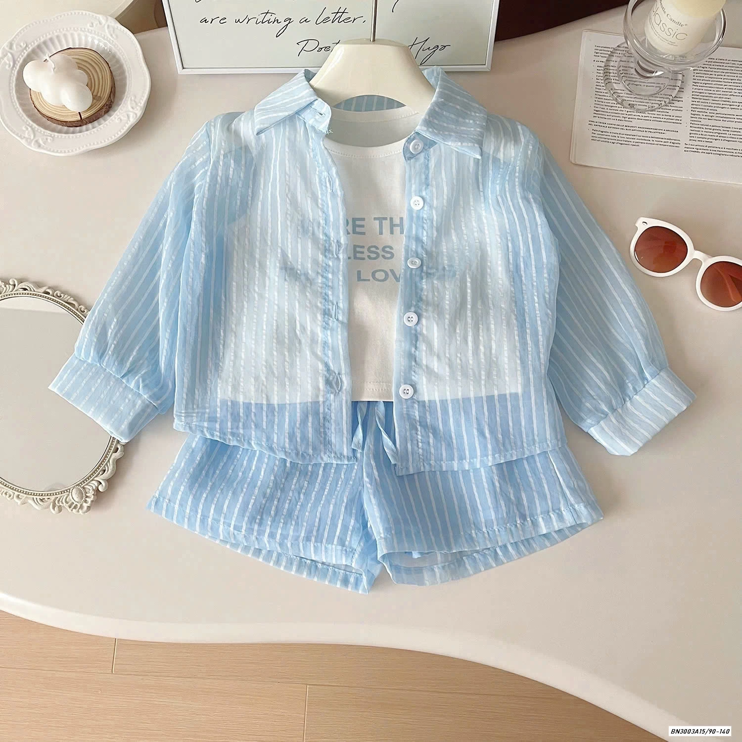 SET BỘ 3 MÓN CHO BÉ GÁI