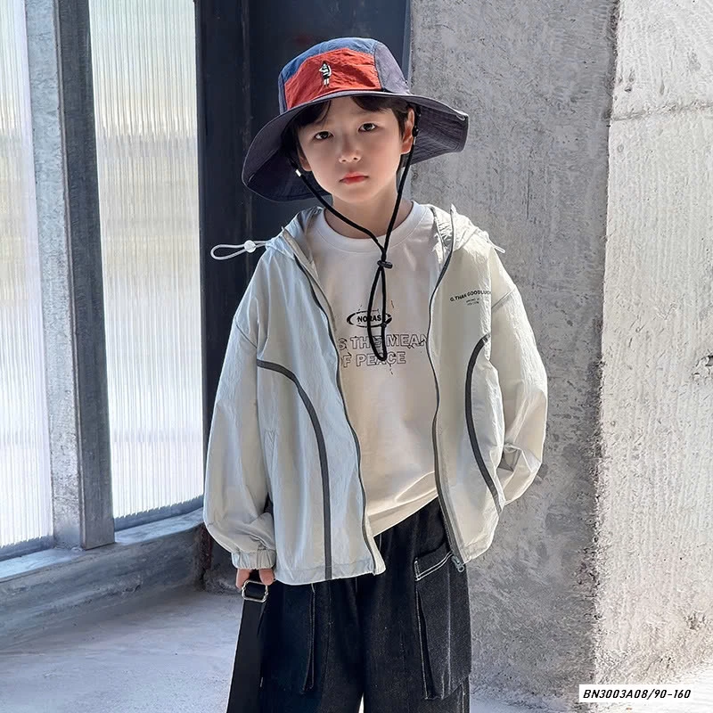 KHOÁC NẮNG VIỀN SỌC 25B118 AMBB