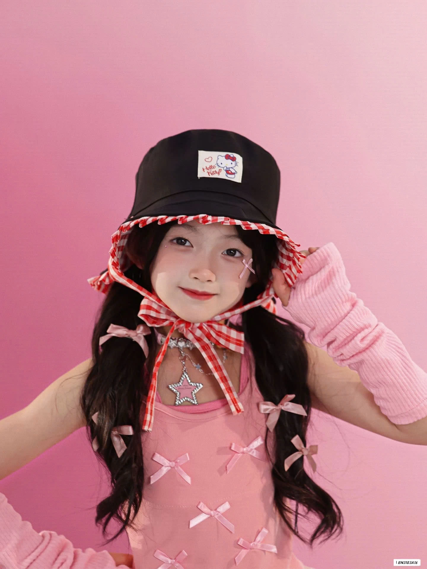 MŨ BÈO CARO DÂY BUỘC 2 MẶT