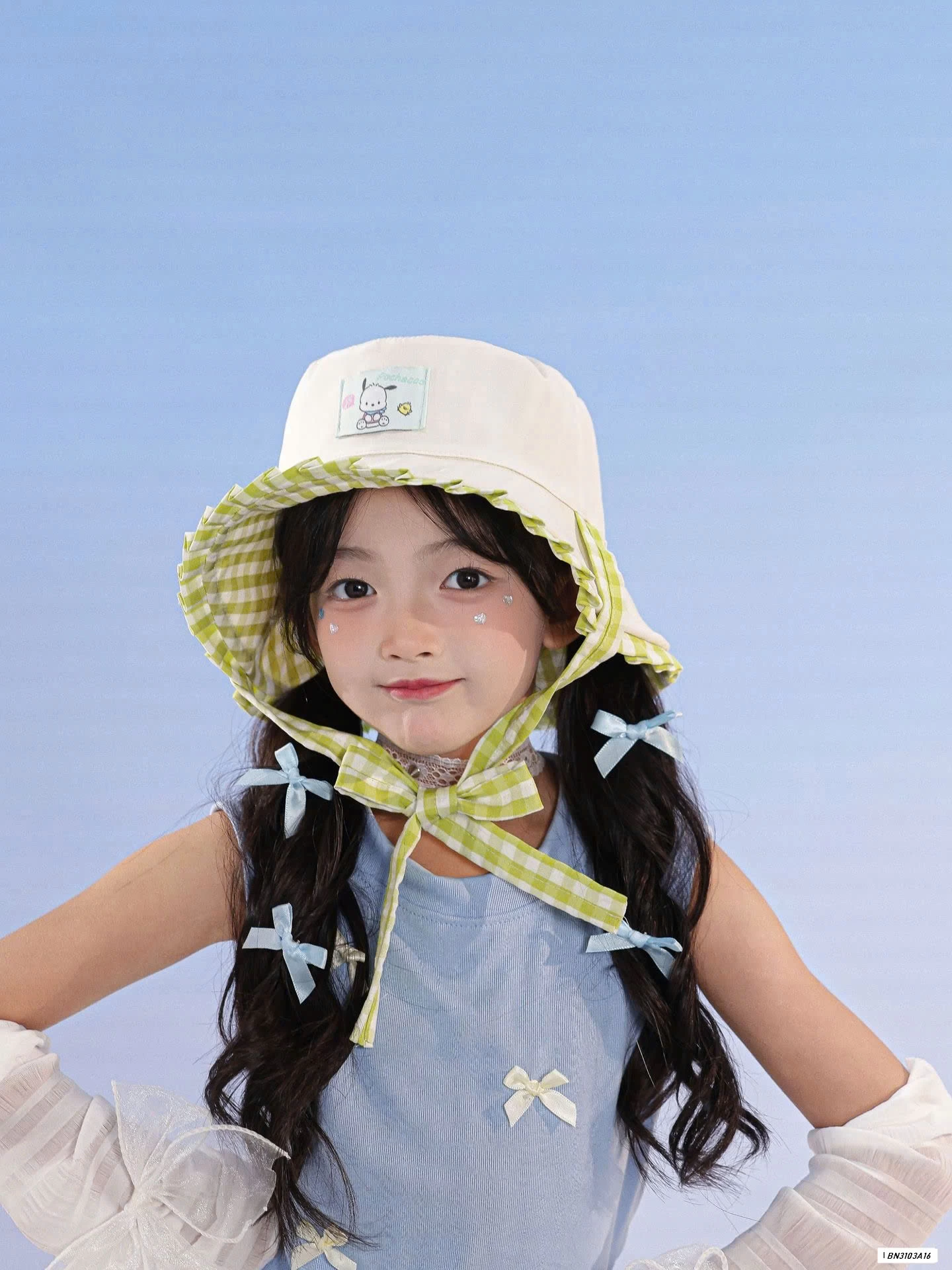 MŨ BÈO CARO DÂY BUỘC 2 MẶT