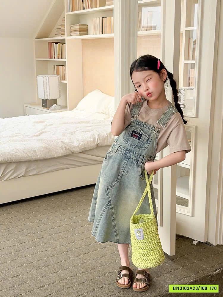 ĐẦM YẾM JEANS 26B061 AMBB