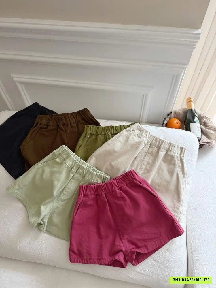 SHORT THÔ TRƠN MÀU 26A003 AMBB