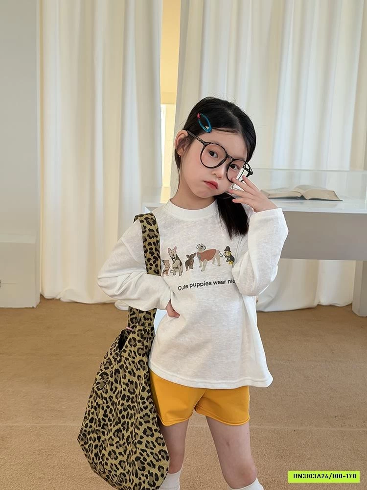 SHORT COTTON CẠP CAO KHÔNG VIỀN 26A053 AMBB