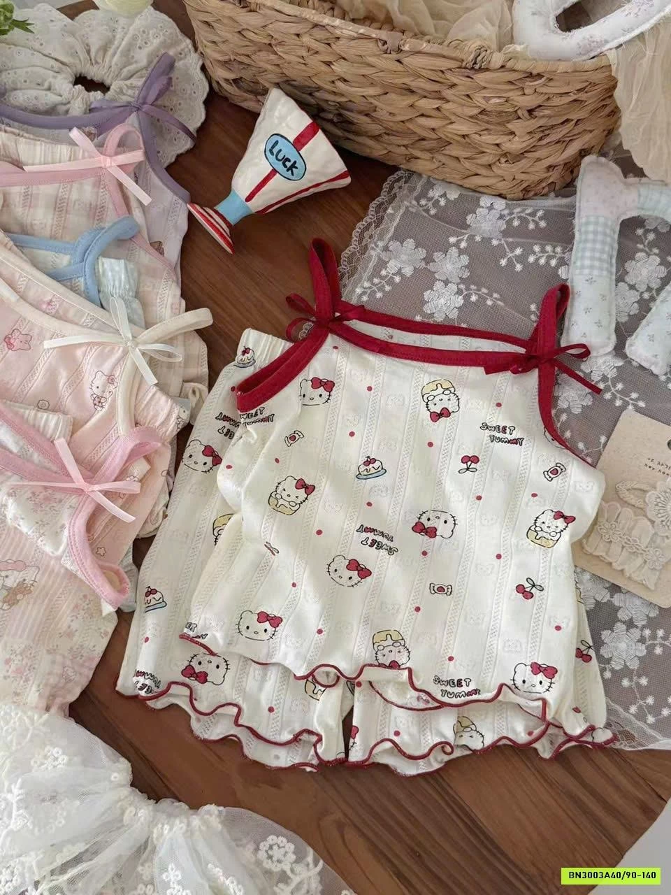 BỘ 2 DÂY COTTON GIẤY DỄ THƯƠNG HONEY