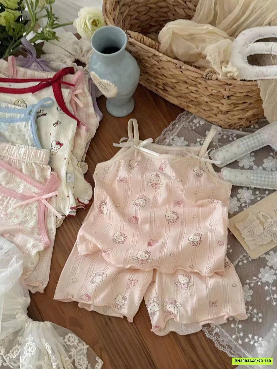 BỘ 2 DÂY COTTON GIẤY DỄ THƯƠNG HONEY