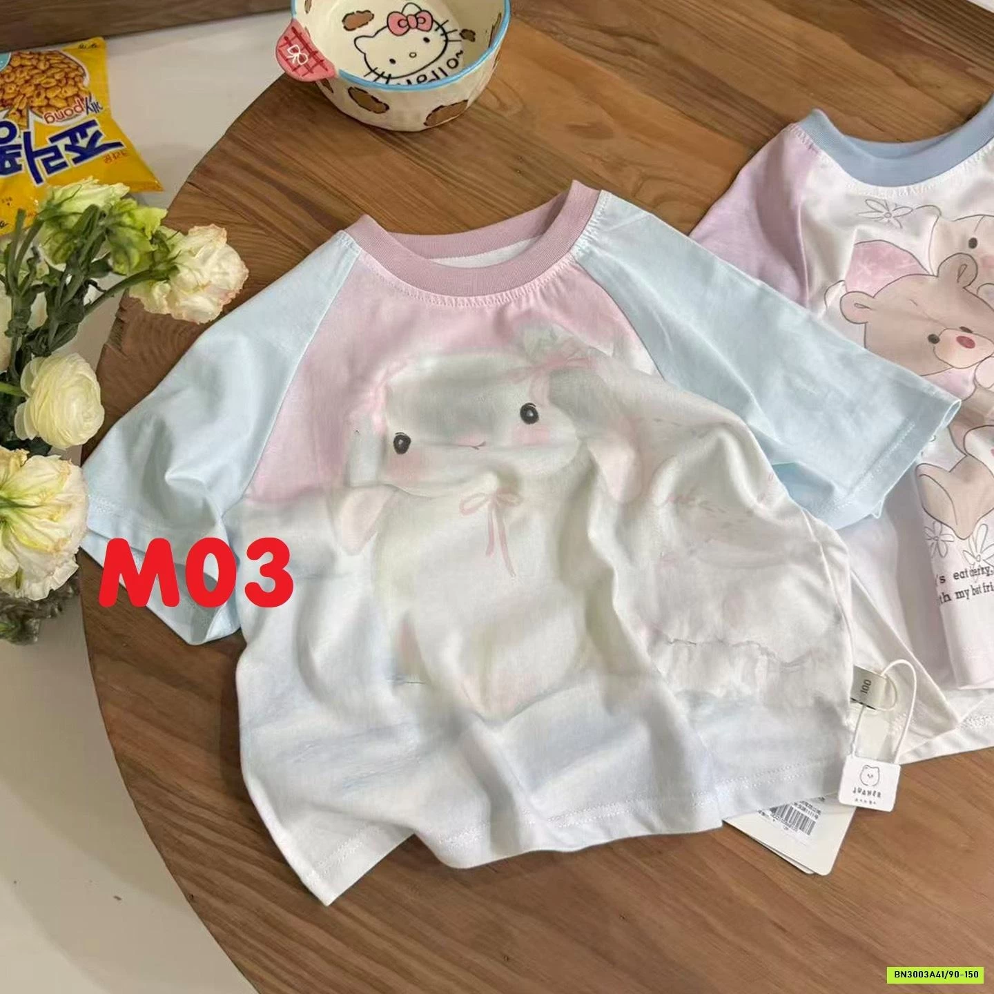 ÁO KUTE MIX LEGGING KẺ HONEY