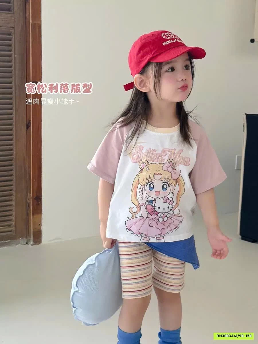 ÁO KUTE MIX LEGGING KẺ HONEY