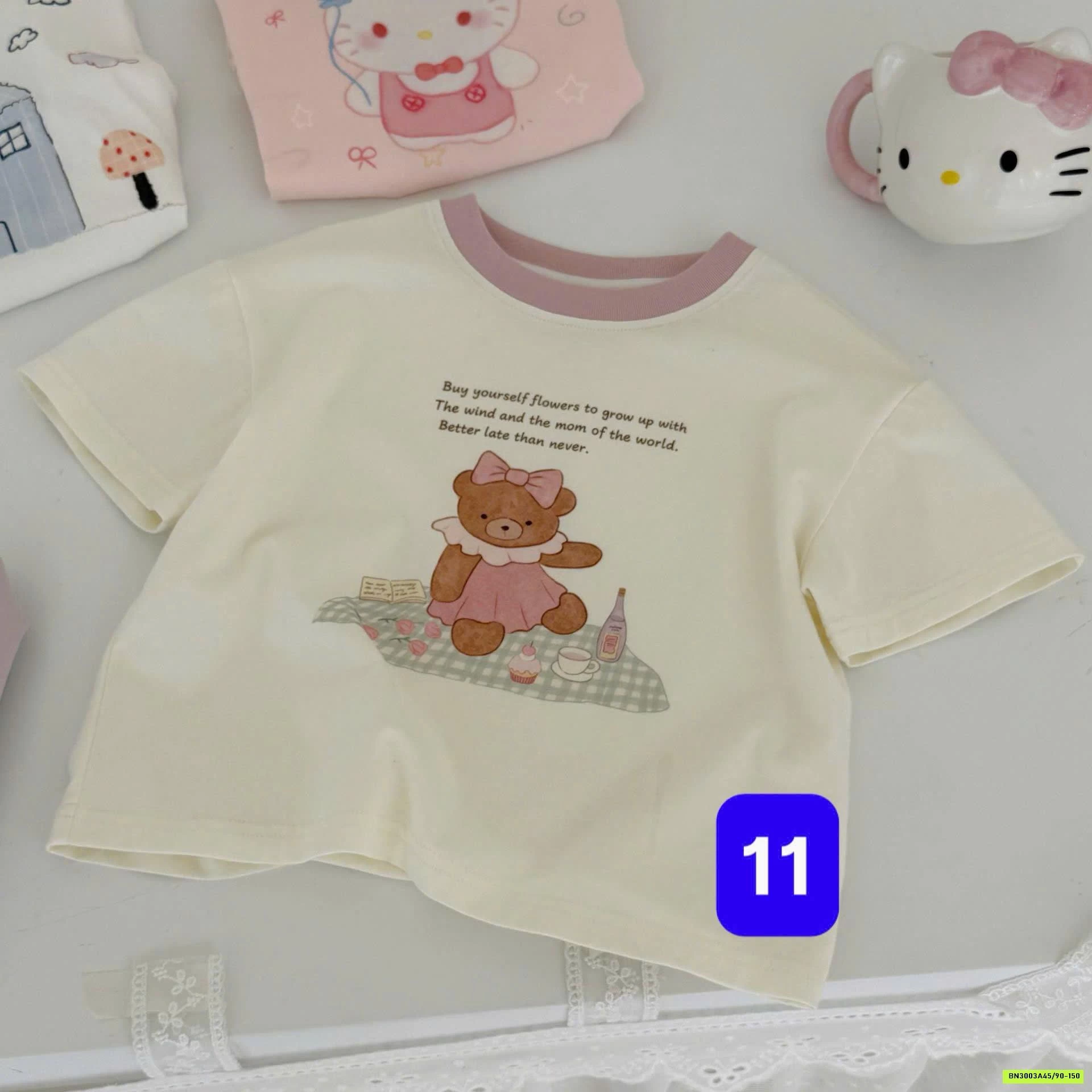 ÁO THUN IN HÌNH DỄ THƯƠNG HONEY