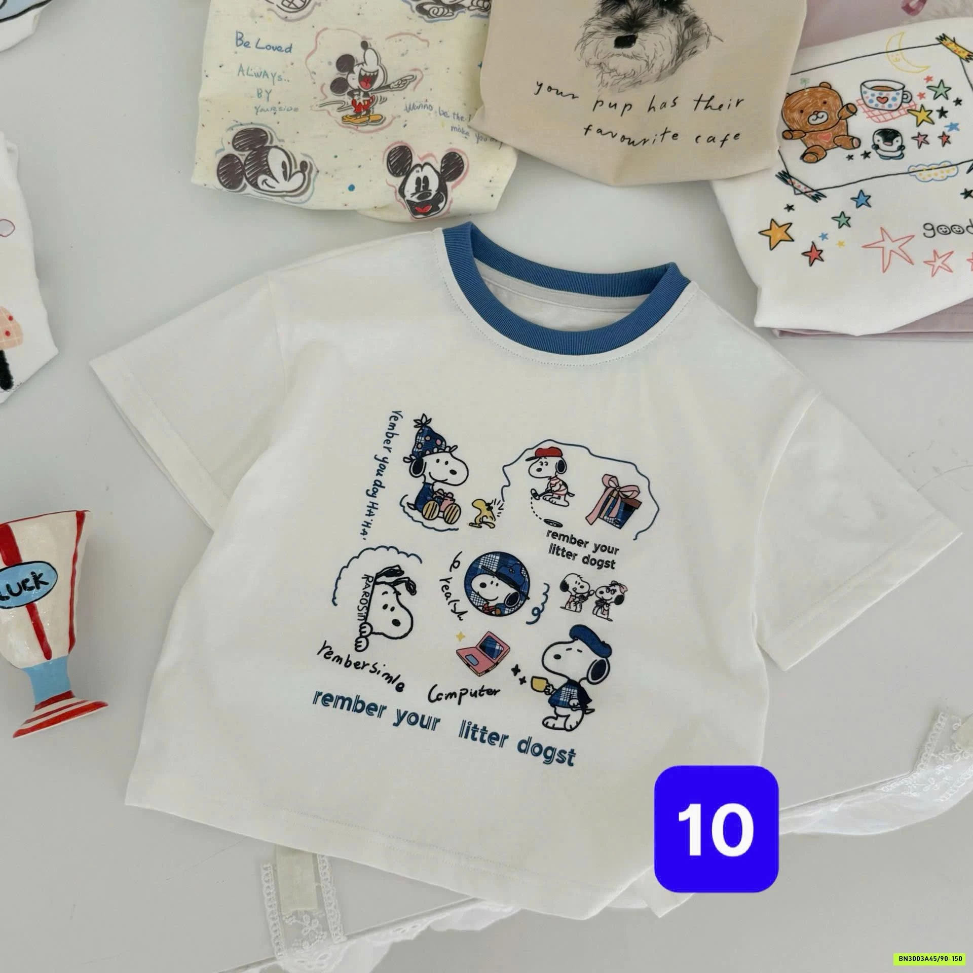 ÁO THUN IN HÌNH DỄ THƯƠNG HONEY