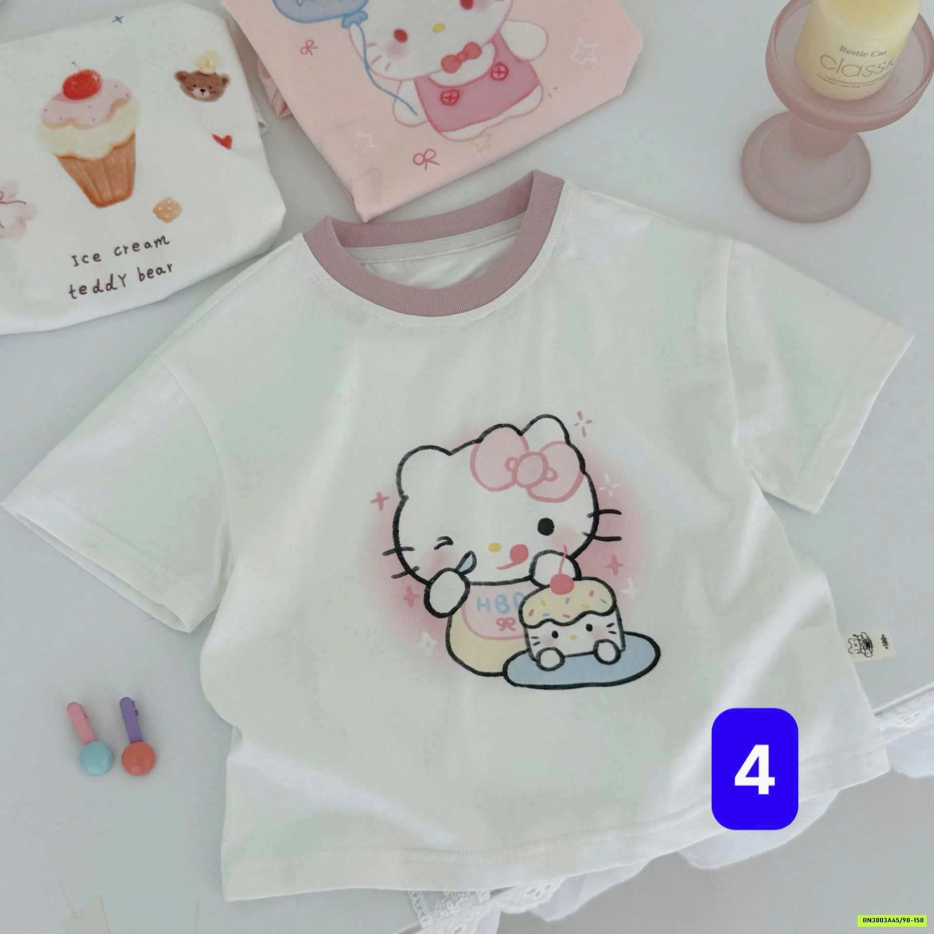 ÁO THUN IN HÌNH DỄ THƯƠNG HONEY