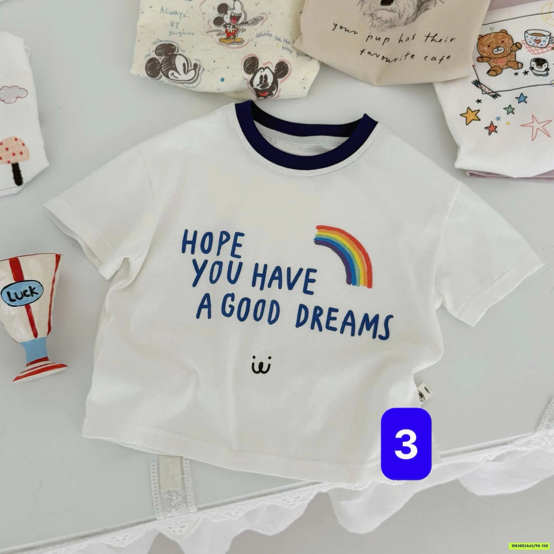 ÁO THUN IN HÌNH DỄ THƯƠNG HONEY