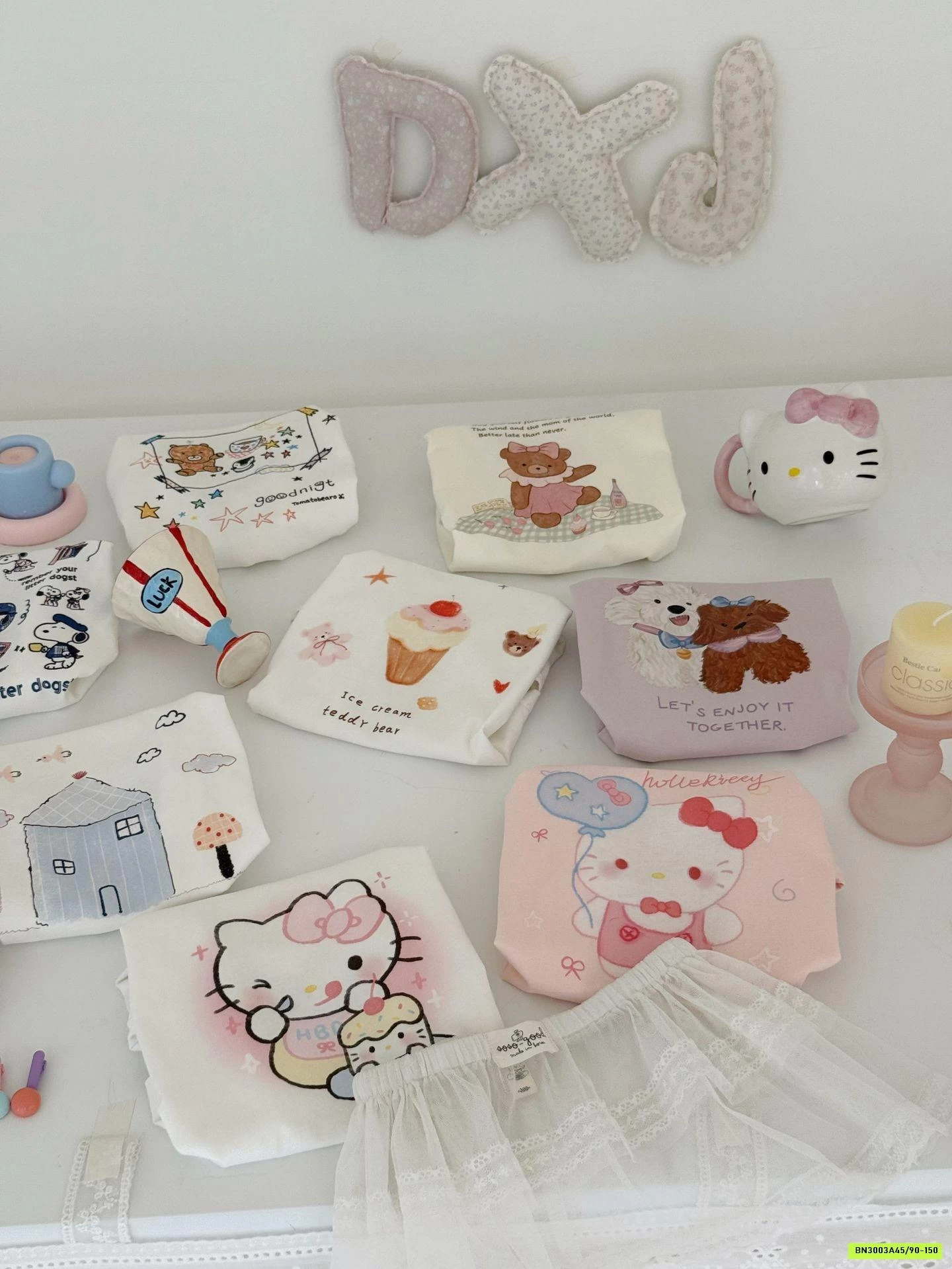 ÁO THUN IN HÌNH DỄ THƯƠNG HONEY