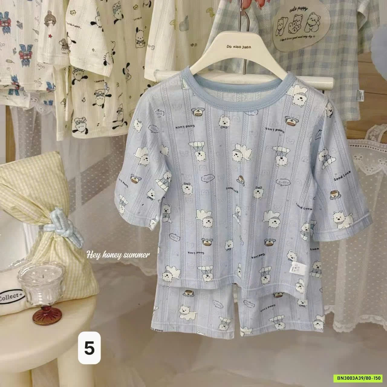 BỘ LỬNG COTTON THÔNG HƠI HONEY
