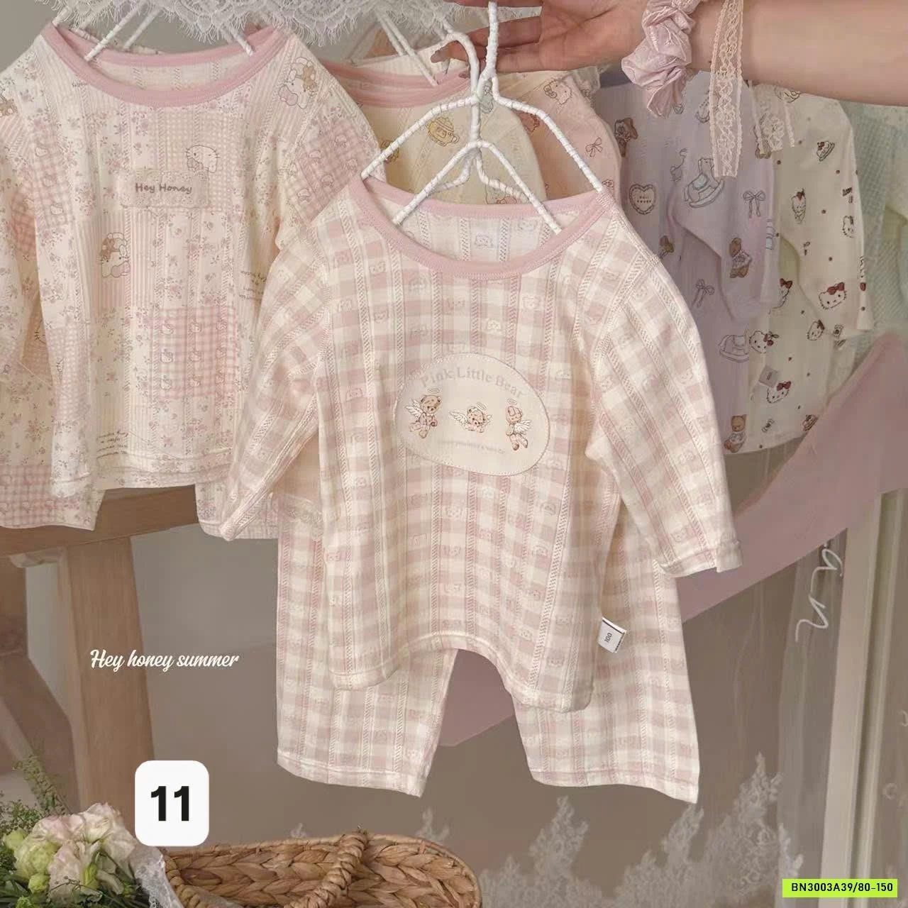 BỘ LỬNG COTTON THÔNG HƠI HONEY