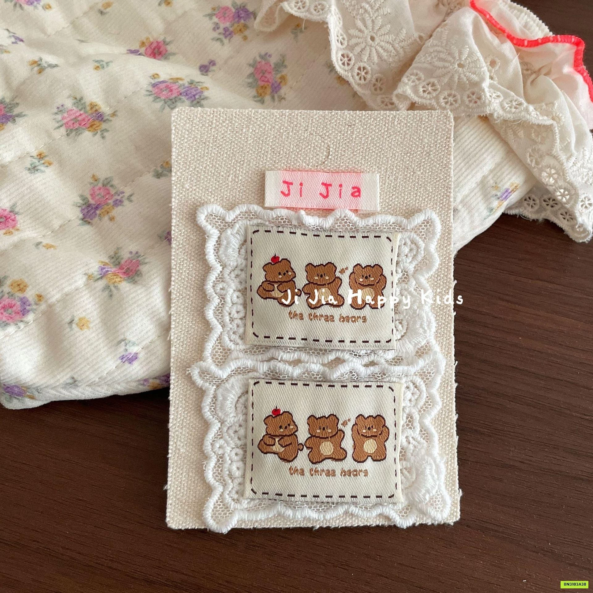 SÉT 2 KẸP TÓC VẢI TIỂU THƯ HÀN QUỐC