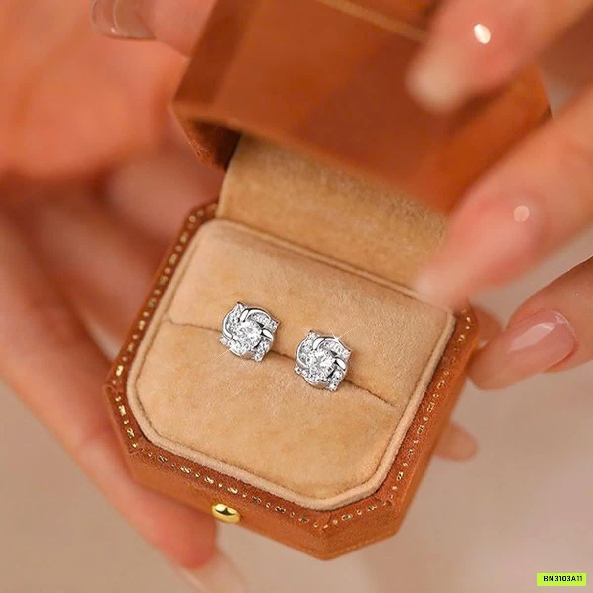 SET 5 ĐÔI HOA TAI BẠC AGOVSKI