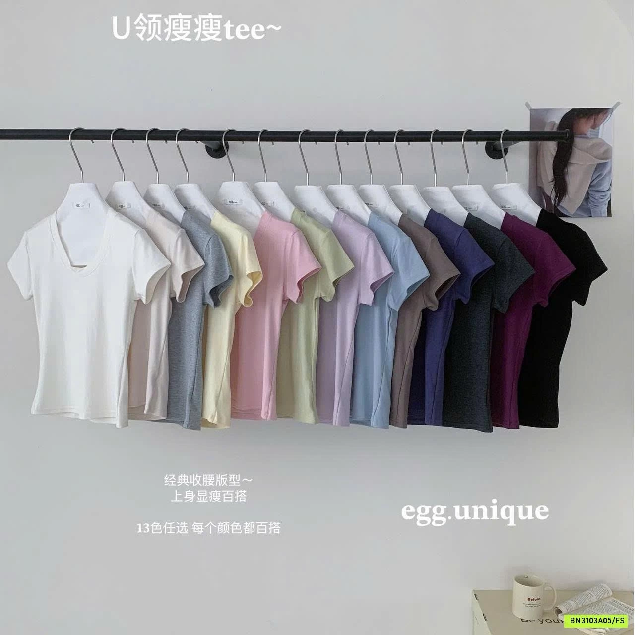 ÁO CỘC TAY NỮ EGG