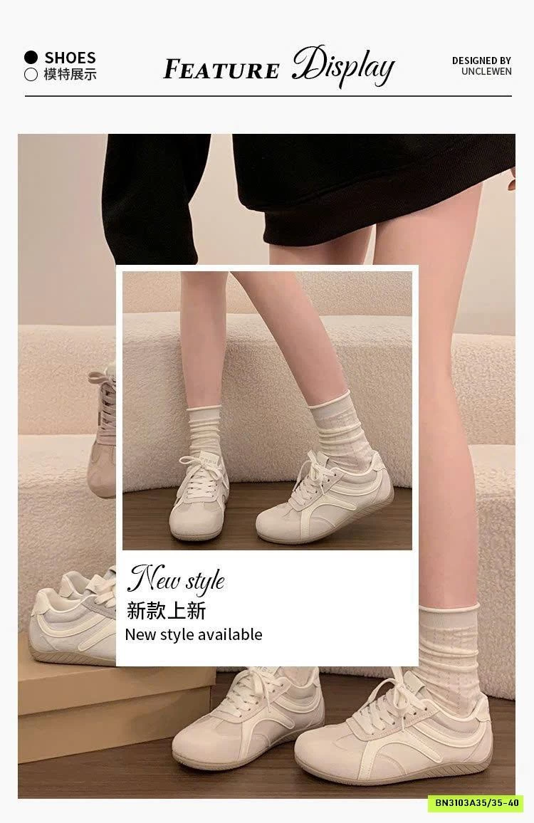 GIÀY BỆT PHỐI DA LỘN PASTEL