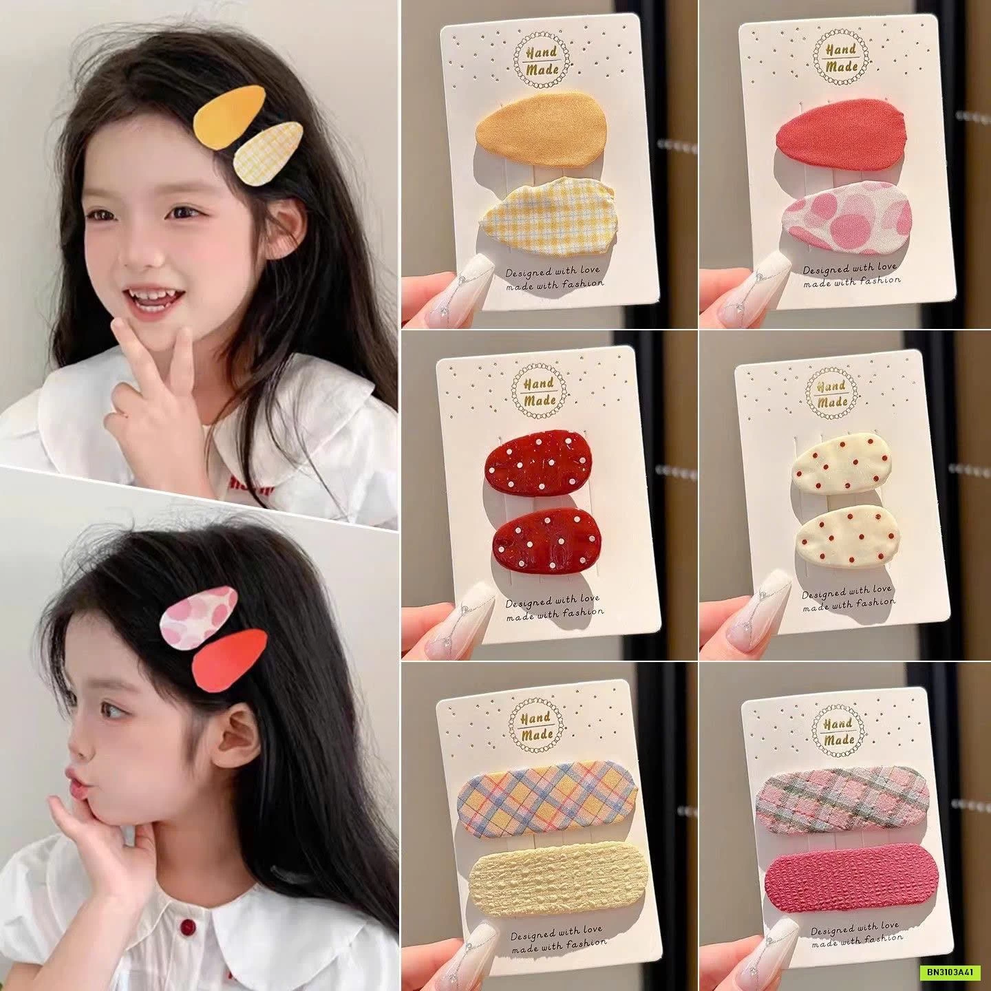 COMBO 24C KẸP TÓC XINH CHO BÉ SIÊU SIÊU BÈO