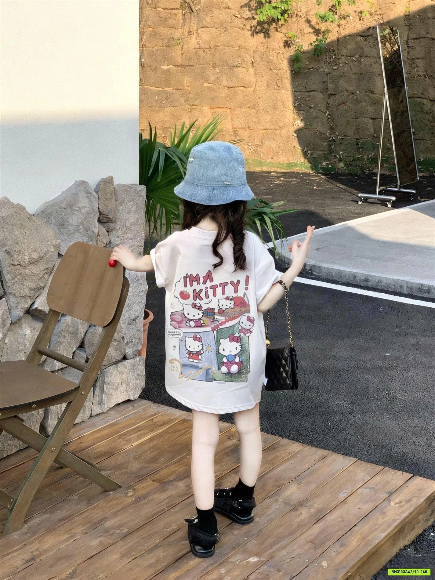 VÁY SUÔNG HỌA TIẾT DỄ THƯƠNG BG