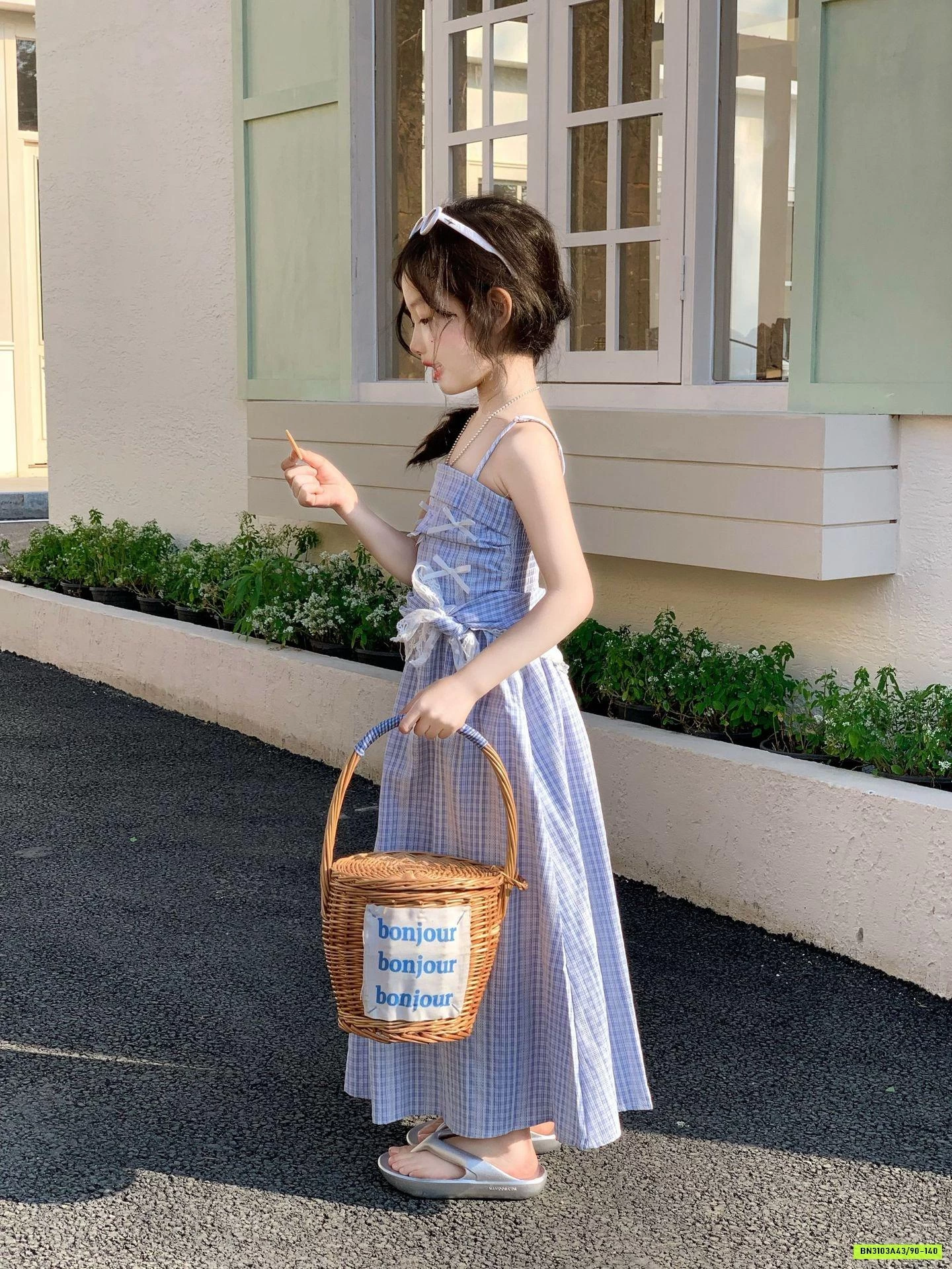 ĐẦM CARO XANH 2 DÂY