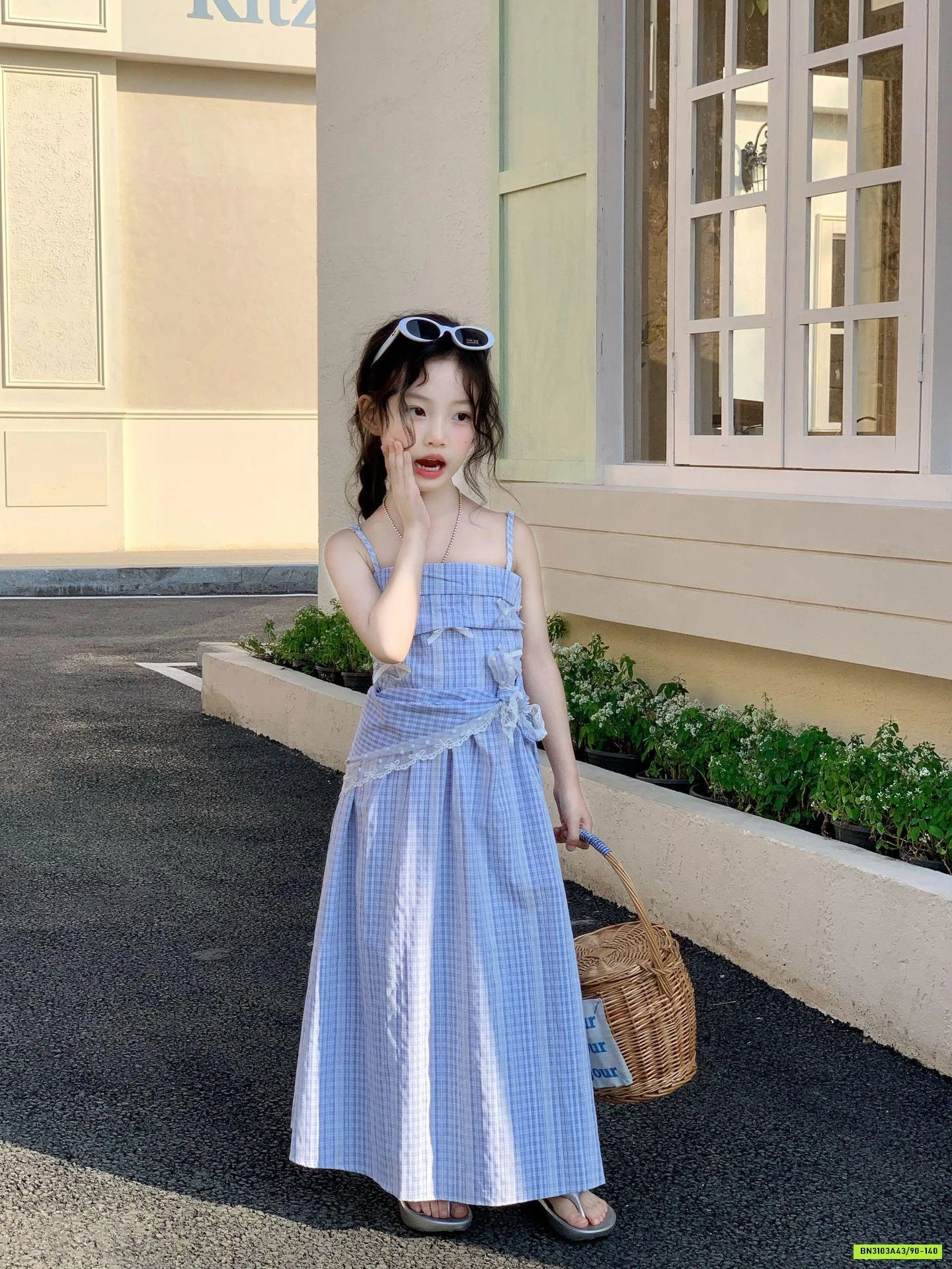 ĐẦM CARO XANH 2 DÂY