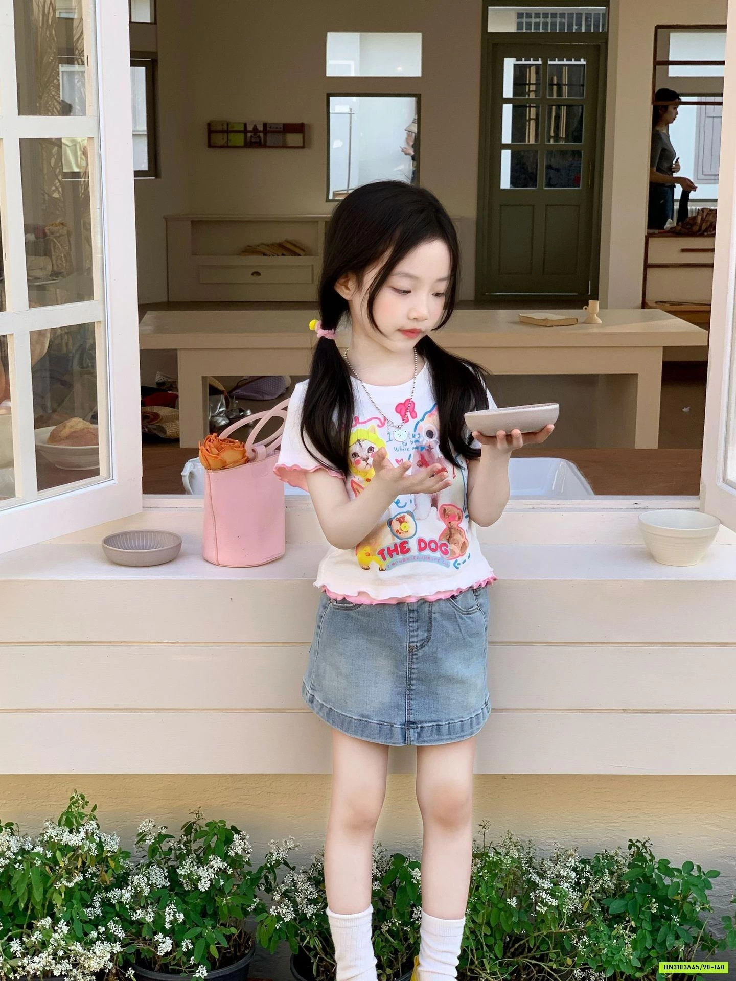 ÁO MÈO MIX CV JEANS