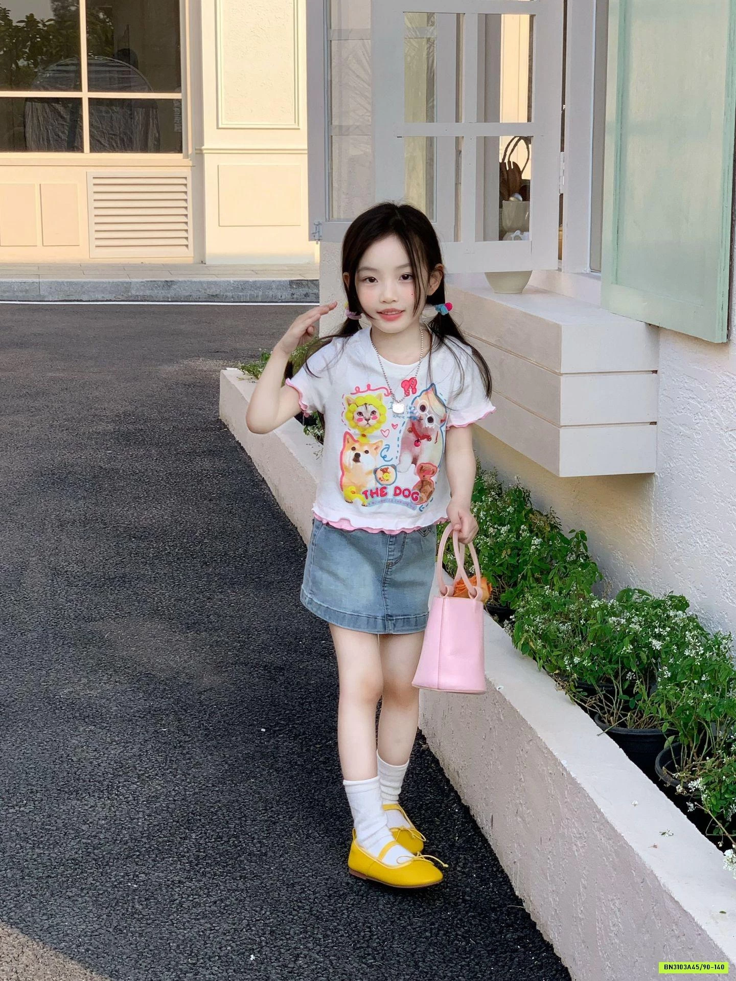 ÁO MÈO MIX CV JEANS