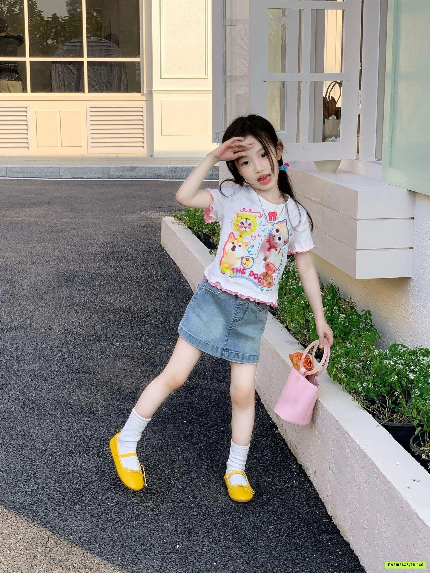 ÁO MÈO MIX CV JEANS