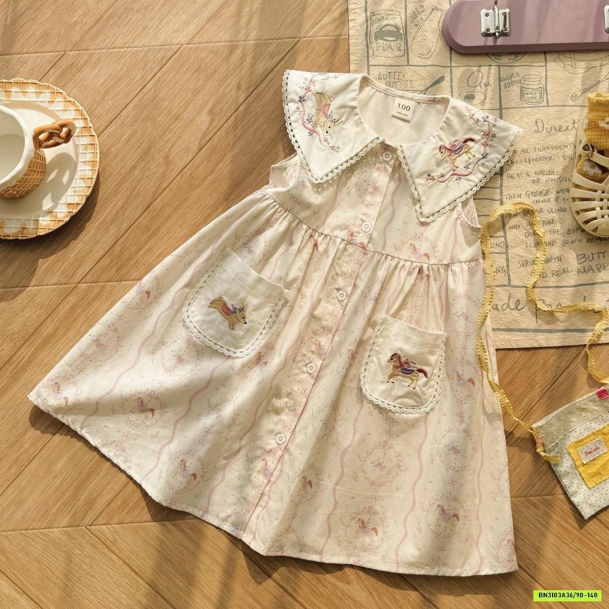 ĐẦM SÁT NÁCH THÊU NGỰA CỔ NHỌN DUDU