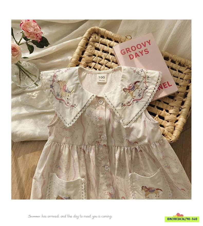 ĐẦM SÁT NÁCH THÊU NGỰA CỔ NHỌN DUDU