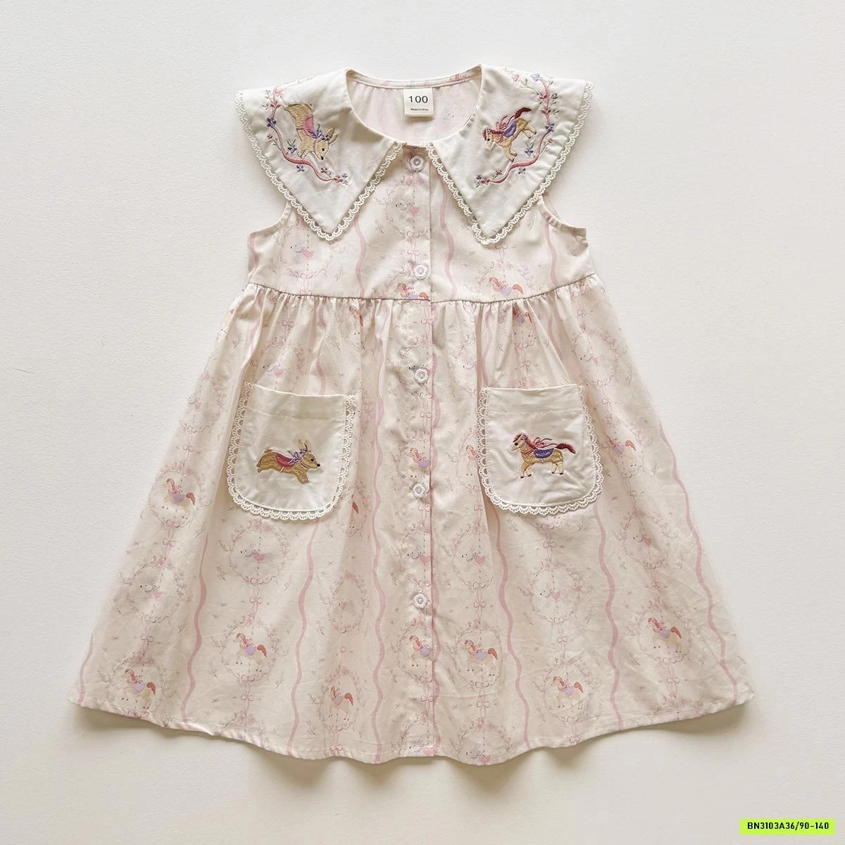 ĐẦM SÁT NÁCH THÊU NGỰA CỔ NHỌN DUDU