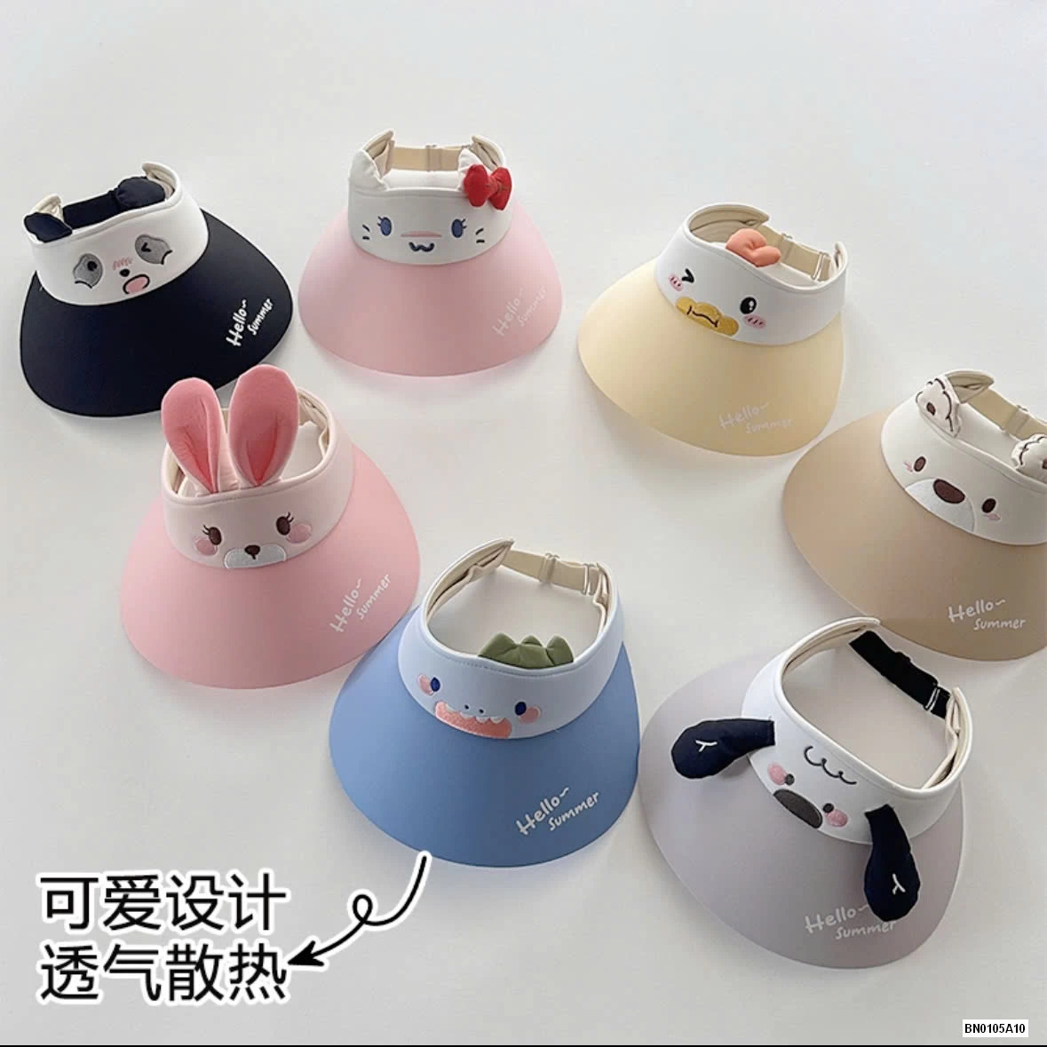 MŨ NỬA ĐẦU DỄ THƯƠNG CHO BÉ