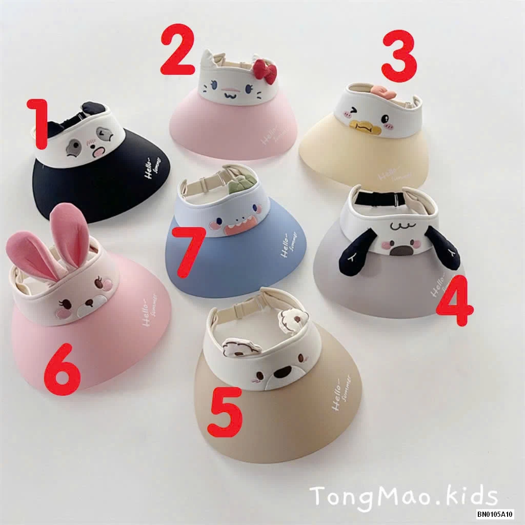 MŨ NỬA ĐẦU DỄ THƯƠNG CHO BÉ