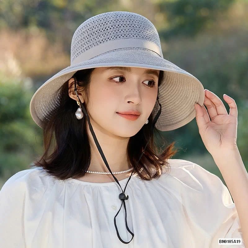 MŨ CHỐNG NẮNG DỆT THANH LỊCH