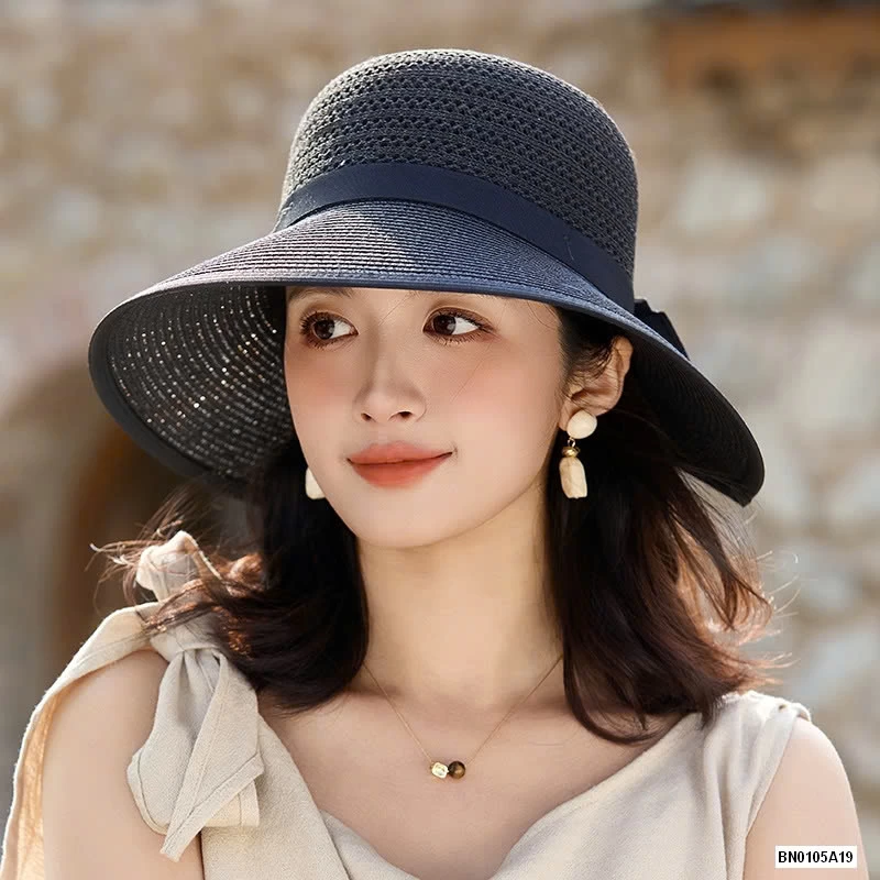 MŨ CHỐNG NẮNG DỆT THANH LỊCH