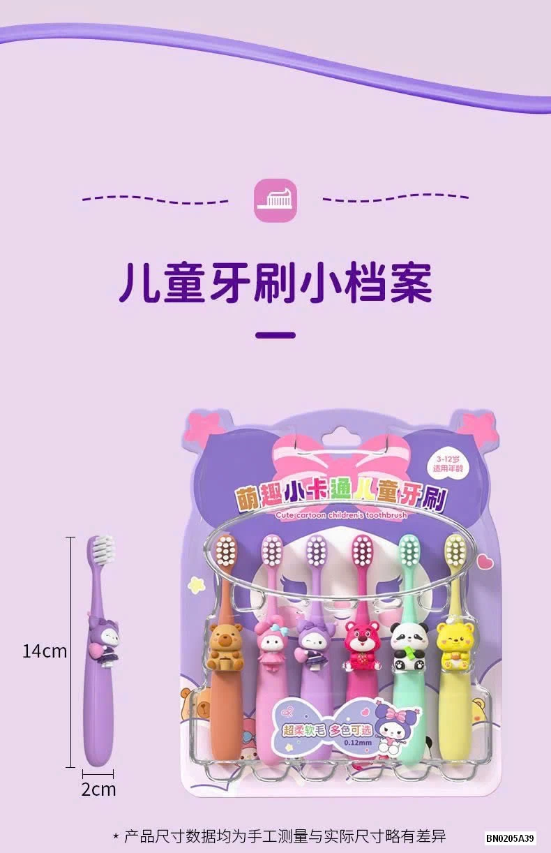 BỘ 6 BÀN CHẢI ĐÁNH RĂNG THÚ CƯNG