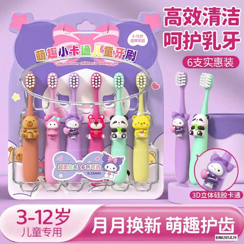 BỘ 6 BÀN CHẢI ĐÁNH RĂNG THÚ CƯNG