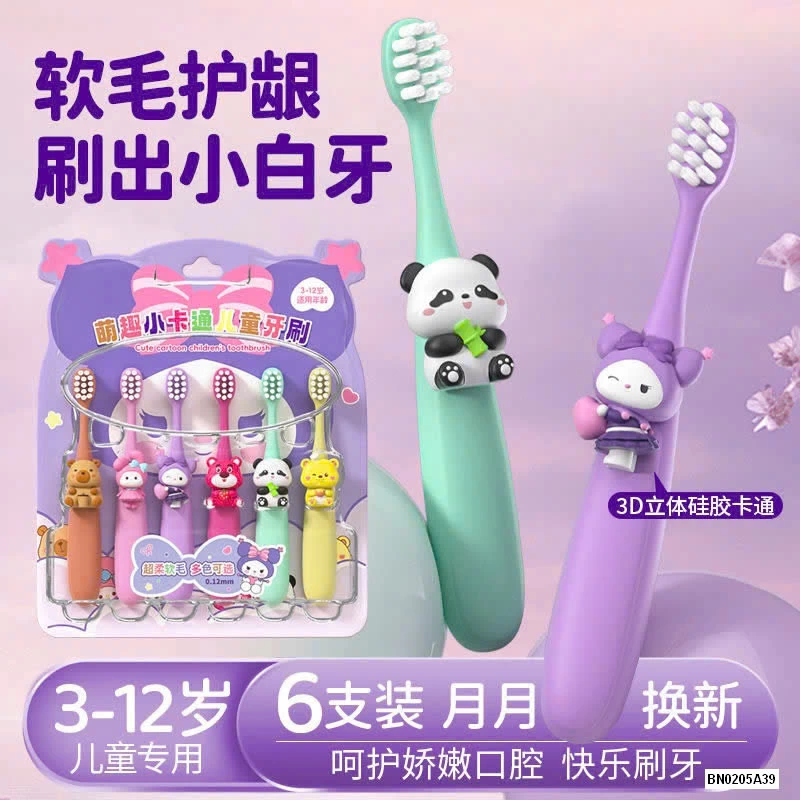 BỘ 6 BÀN CHẢI ĐÁNH RĂNG THÚ CƯNG