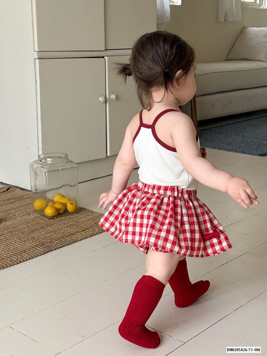 SÉT 2 DÂY KITTY CARO ĐỎ