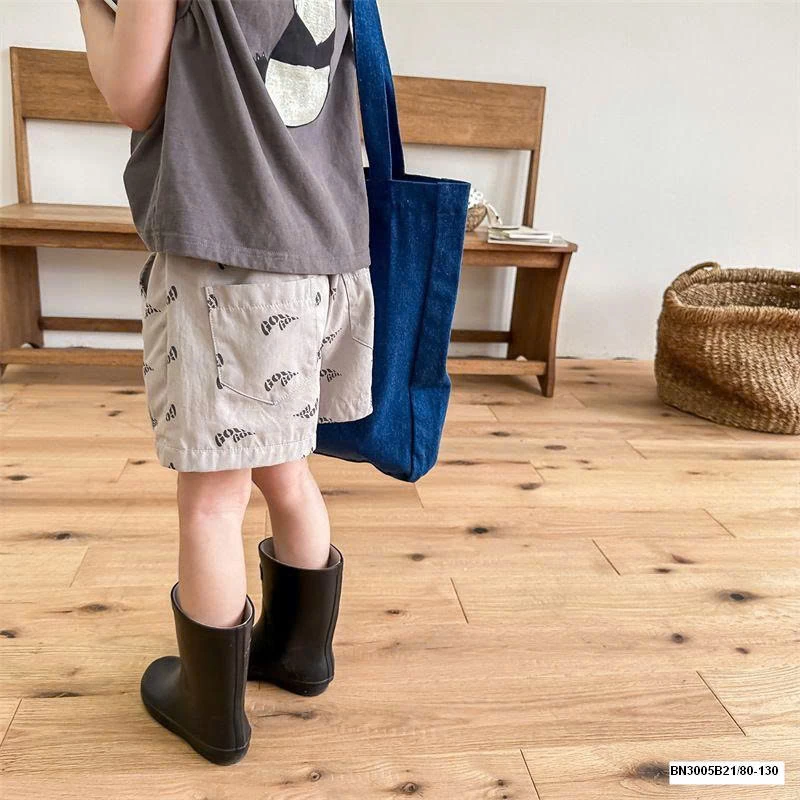 QUẦN SHORT IN CHỮ 2025