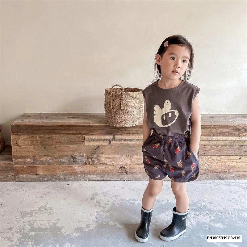 QUẦN SHORT GẤU BÉ GÁI