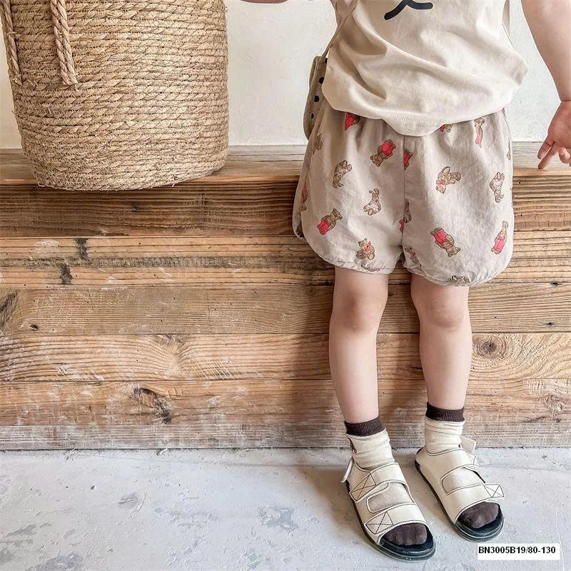 QUẦN SHORT GẤU BÉ GÁI