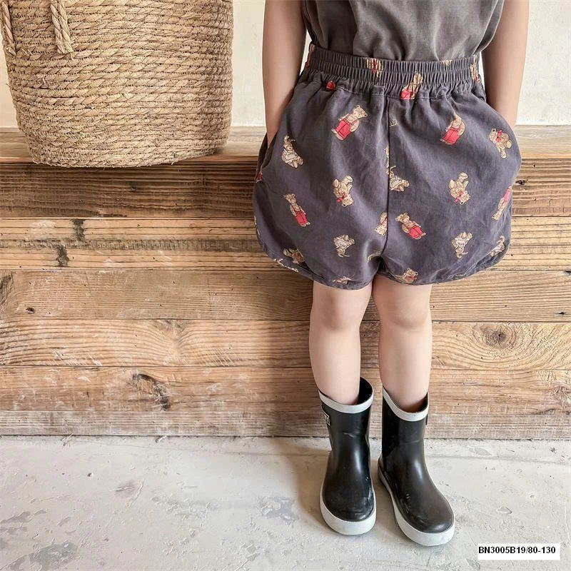 QUẦN SHORT GẤU BÉ GÁI