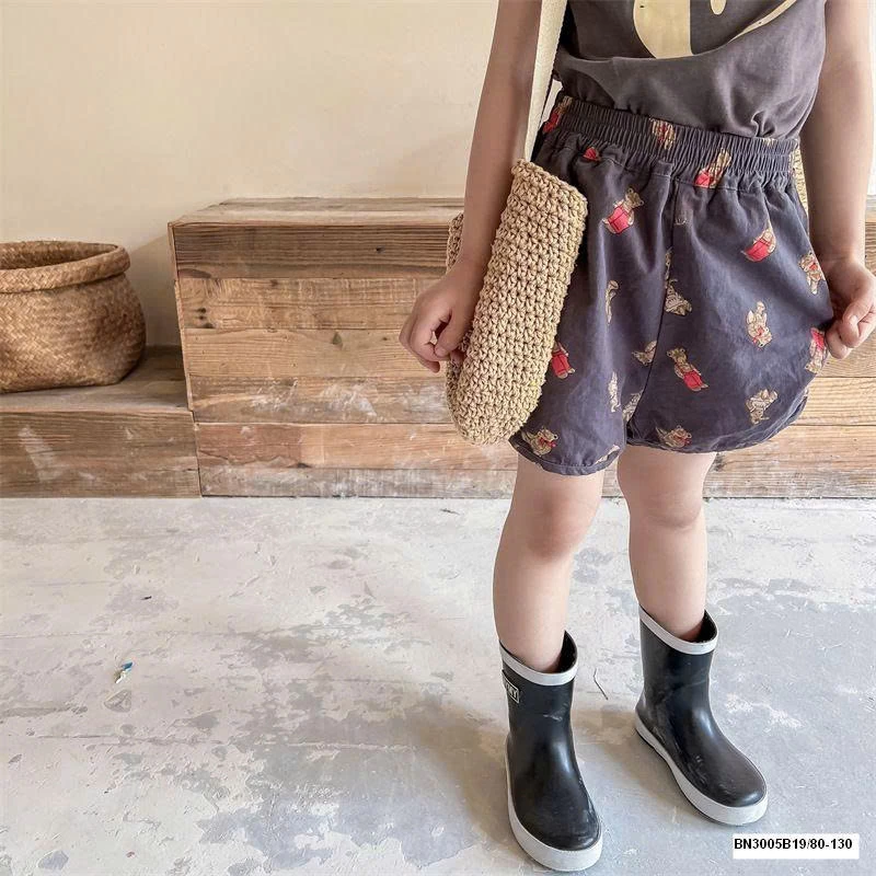 QUẦN SHORT GẤU BÉ GÁI