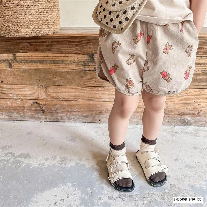 QUẦN SHORT GẤU BÉ GÁI