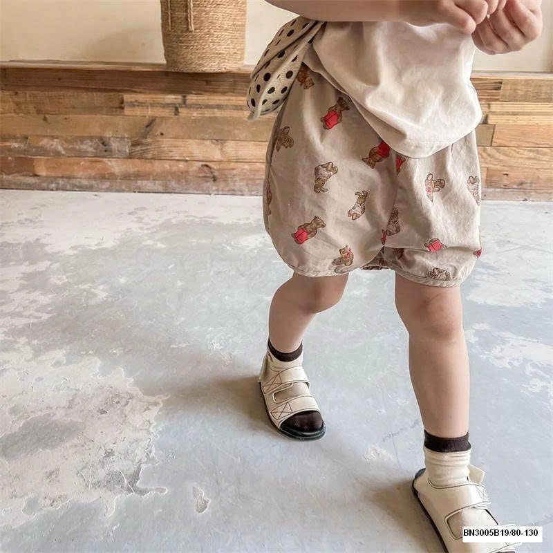 QUẦN SHORT GẤU BÉ GÁI