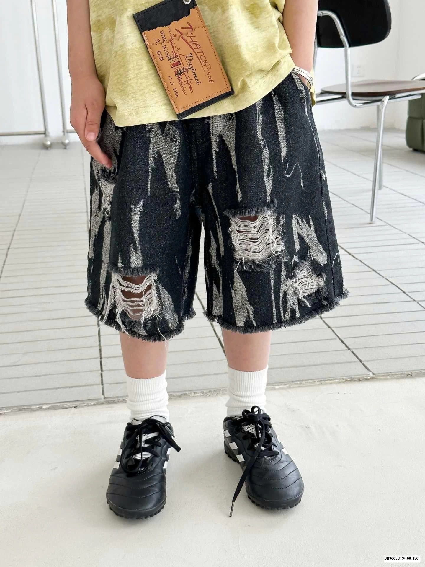 SET ÁO PHÔNG MIX QUẦN SHORT JEAN TUA RUA