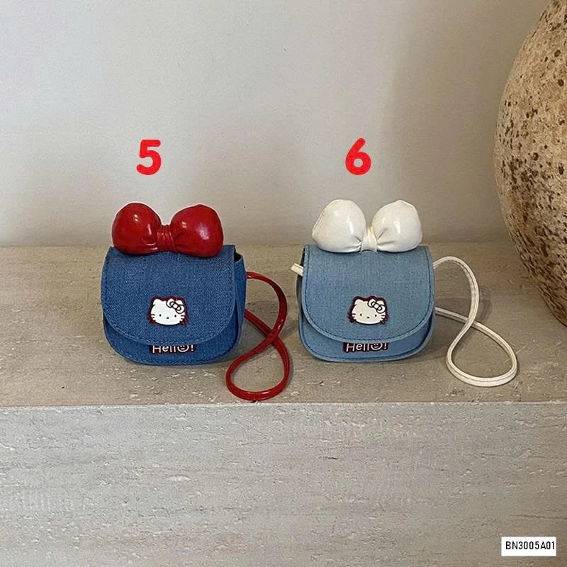 TÚI XÁCH KITTY MINI NƠ