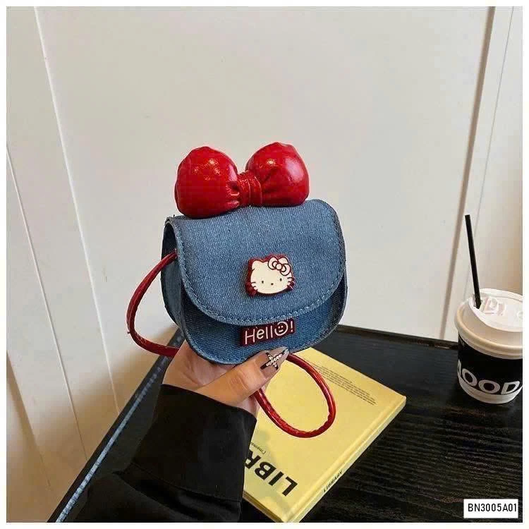 TÚI XÁCH KITTY MINI NƠ